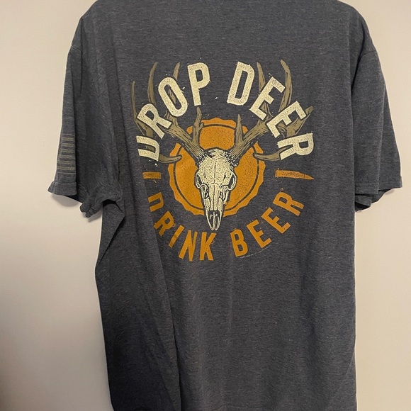 Heather Gray Crew Neck Short Sleeve Tee - Picture 1 of 4